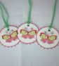 Set of 3 butterfly gift tags - Image 5