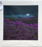 Original screen print 'Moonlit Heather' - Image 2