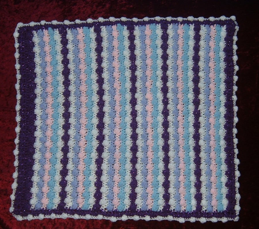 Pram cover crochet bobbles baby original (ref 60324)