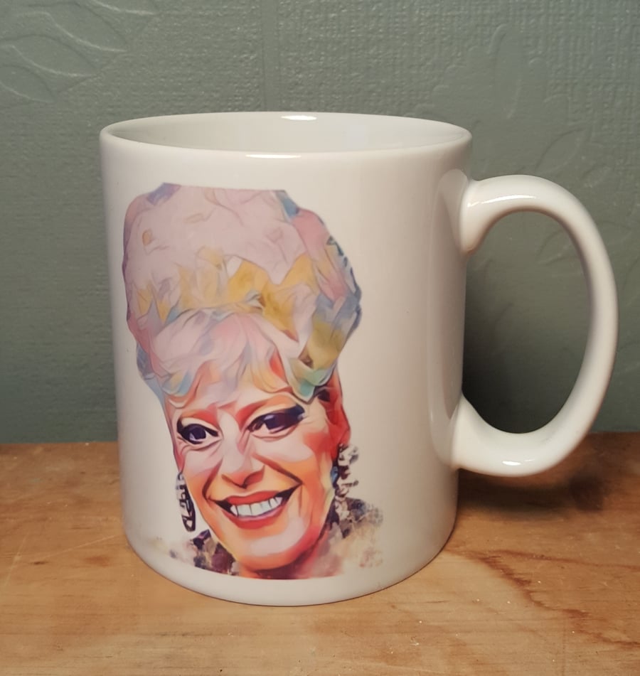 Bet Lynch classic Coronation Street mug 