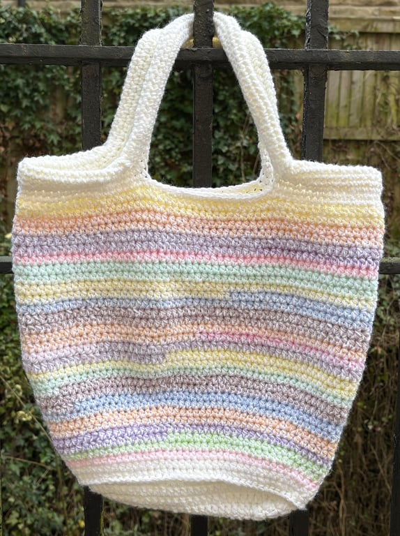 Pastel tote bag 