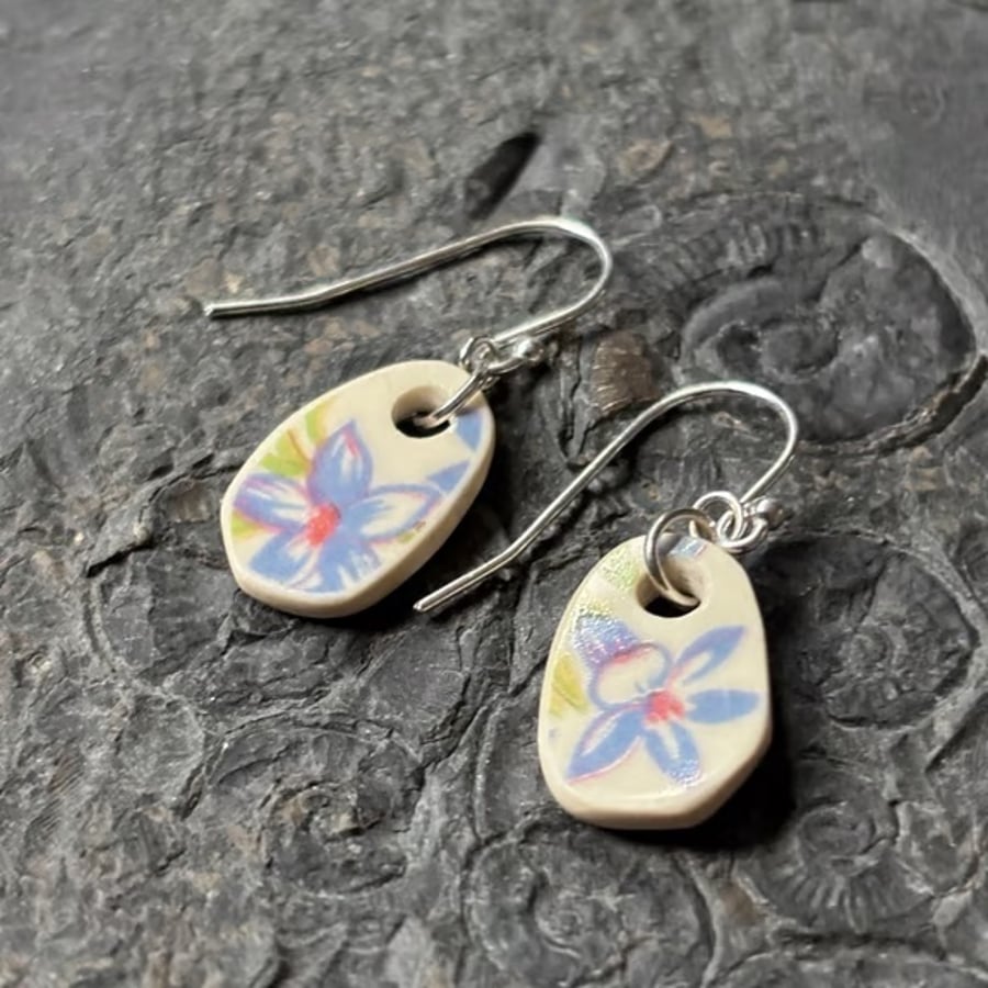 Handmade Unique Earrings, Eco Friendly Gifts, One of a Kind Christmas Gifts.