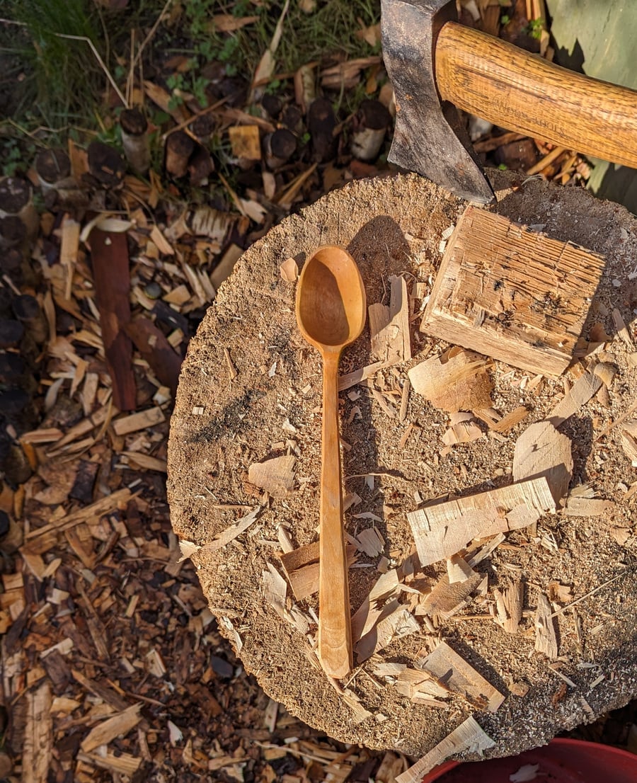 Wooden Serving Spoon