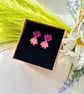Modern Abstract Shell Earrings - Image 2