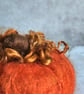 Pumpkin - Needle felted, Large Halloween Décor, Autumn Colours, Handmade. - Image 2