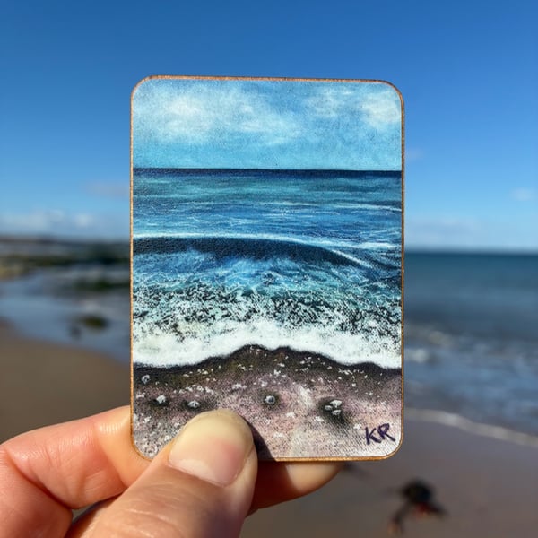 Peaceful Wave Magnet