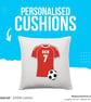 Personalised Football Cushion - Custom Football Design