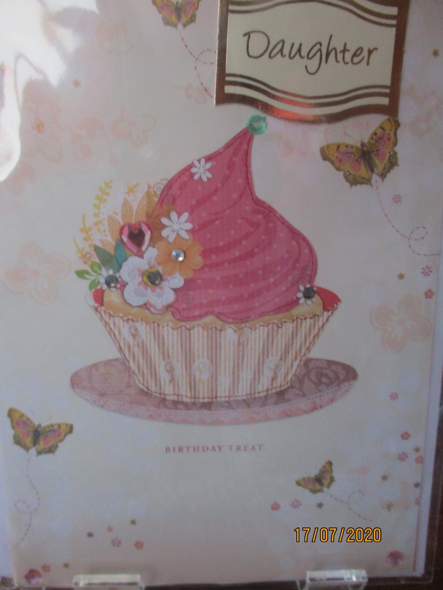Daughter Birthday Treat Card