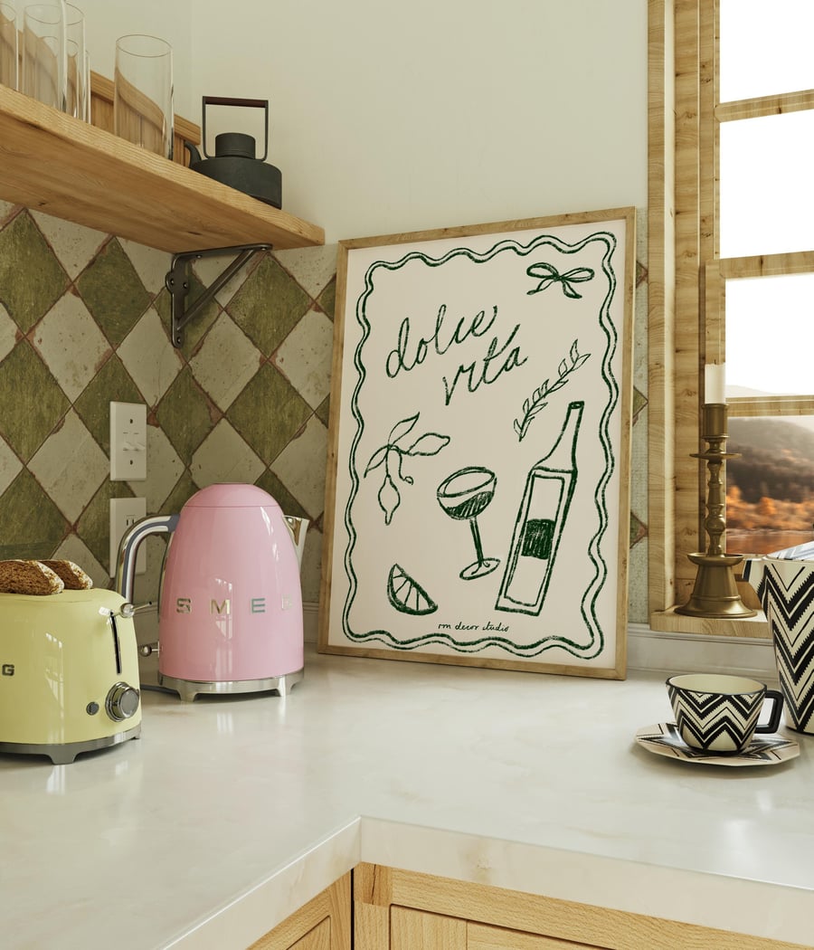 Dolce Vita Art Print Poster