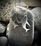 Silver shark earrings - Image 2