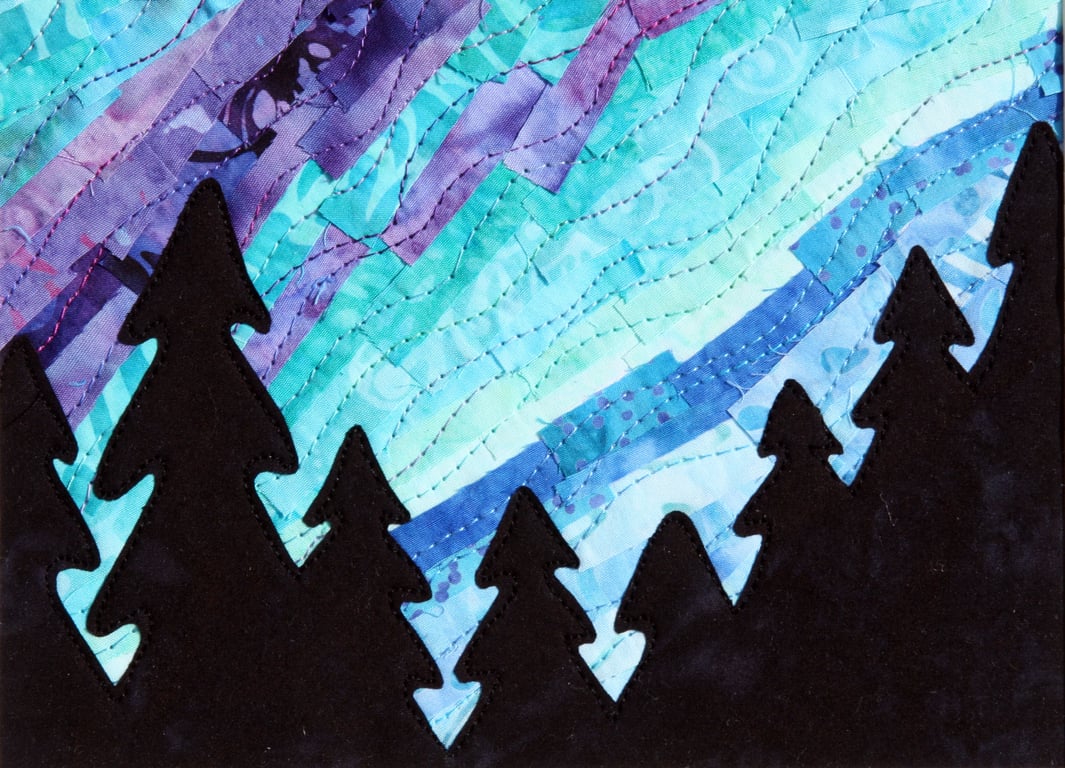 Aurora Skies Collage Kit  