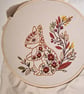 Folk Squirrel Embroidery Kit - Image 1