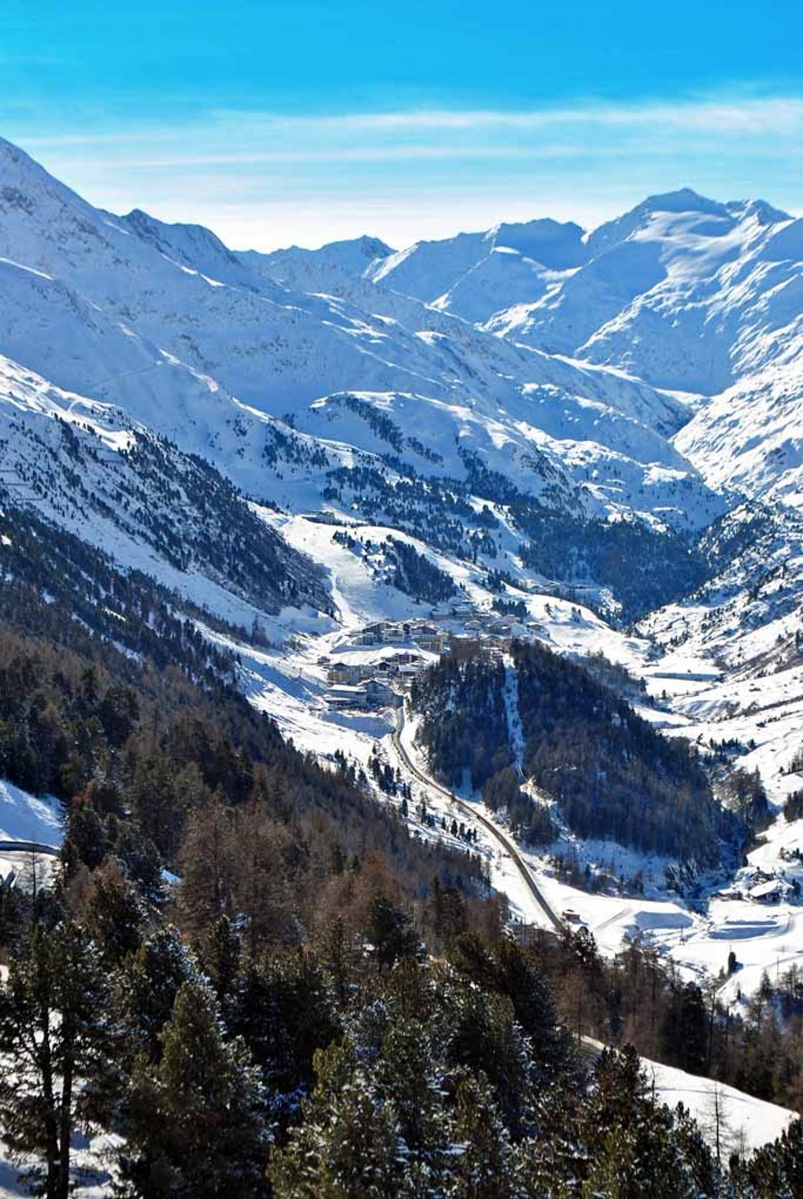 Gurgl Hochgurgl Obergurgl Tyrol Austrian Alps Austria 12"x18" Print
