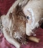 Textile art sculpture, Unicorn, mythical, fantasy art. OOAK art, unicorn - Image 2