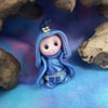 Tiny Gnome Maiden 'Orlah' 1.5" OOAK Sculpt by Ann Galvin