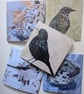 Four wildlife greeting cards - Image 2