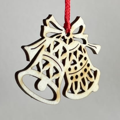 Mini wooden bells