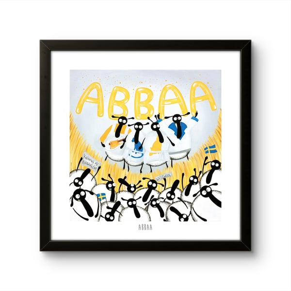 Abbaa - 10" print
