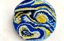 Blue Swirling sky Brooches