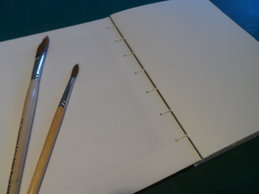 Hand stitched book A5 portrait (book no 22)