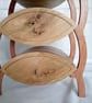 Three drawer oak and rose trinket box - Image 7
