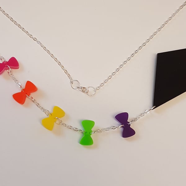 Let's go fly a kite Necklace - Multi Acrylic