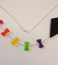 Let's go fly a kite Necklace - Multi Acrylic - Image 1