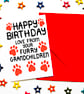 Birthday Card From Furry Grandchildren, Dogs, Cats For Grandma, Grandad - Image 2