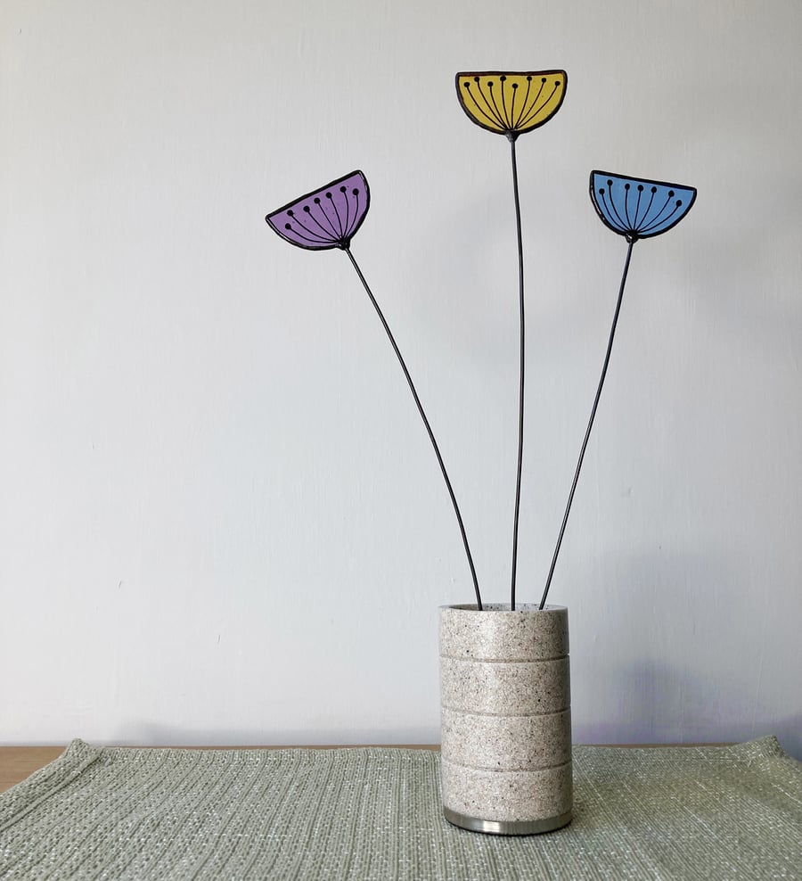 Everlasting Stained Glass Wild Flower - Cow Parsley - Ground Elder