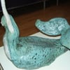 STONEWARE MERMAID DOORSTOP
