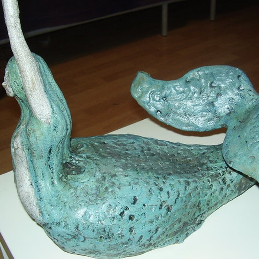 STONEWARE MERMAID DOORSTOP