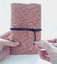 Pink Flower Cork Notebook Journal - Image 5