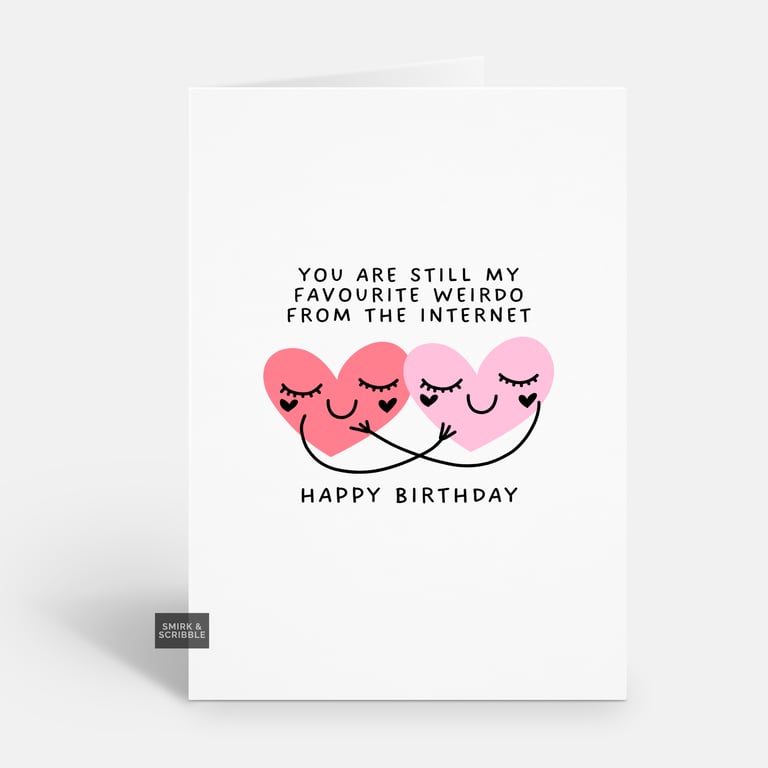 Unique Funny Birthday Card For Him Or Her 