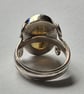 Sterling silver ring with labradorite stone - Image 4