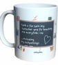 BAD GRAMMAR School Teacher leaving mug. Funny mugs for teachers  - Image 1