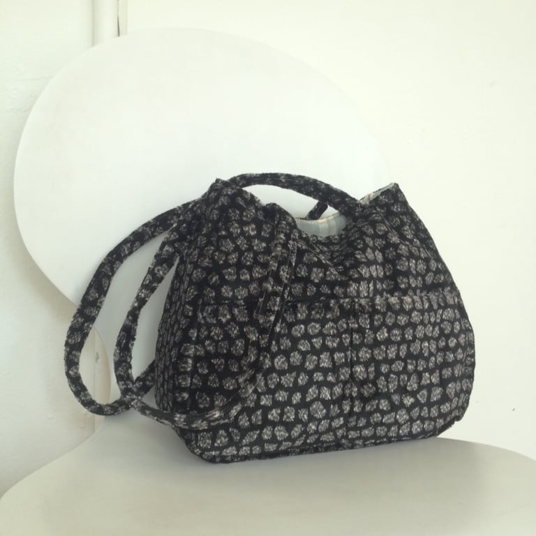 Ethel velvet Hand or Shoulder Bag