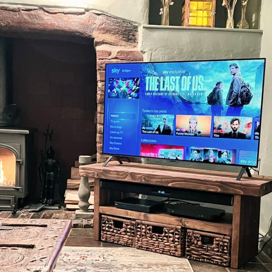 Reclaimed Bench & Shoe Storage - TV Unit- Coffee Table