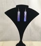 Lavender Toned Drop Earrings - Image 4
