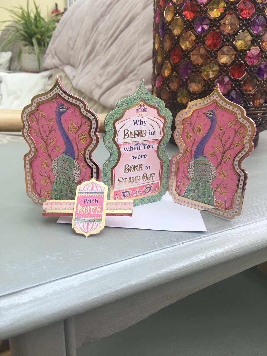 Born to stand out card