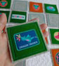 Matching pairs memory game in felt, Own choice theme - UKCA safety tested toy - Image 1