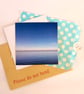 Blue - printed greetings cards - Image 4