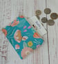 Flowers coin zipper purse - Image 2