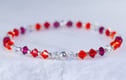 Sterling silver and swarovski bracelets