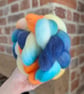 Hand Dyed Falkland Merino Top 103g Spinning Fibre - Kingfisher No. 3 - Image 3