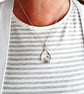 Coober Pedy Opal Necklace Sterling Silver Hallmarked - Image 4