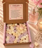 Flower & Hearts Perfume Inspired Wax Melt Gift Box, Vegan, Uk Handmade - Image 7