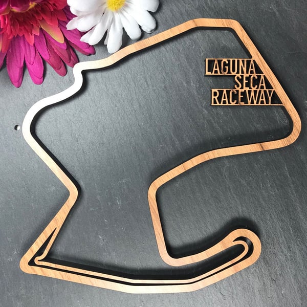 Laguna Seca race track Wall decoration