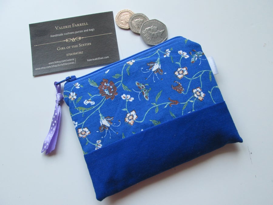 Floral  Coin Purse