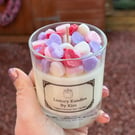 Love Hearts Candle in 30CL Medium Jar