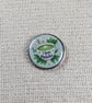 I Love Matcha - Matcha Lover Themed Badge - Large Resin Topped Pin Badge